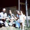 grandfather George E. Diller with his wife Annette Belval visit  Escondido Village