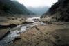 next photo: into the silty reservoir