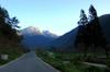 next photo: Taoshan 桃山 is lightly dusted with snow