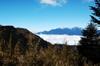 Nanhu Mountain 南湖大山 south across the clouded in Lanyang 蘭陽 river drainage