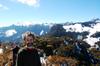 next photo: Philip and Mike in front of Hsuehshan (Snow Mountain) 雪山