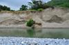 next photo: Eroded sand dunes