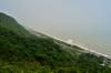 Coastline, looking back toward main village area