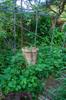 One of the garden towers used for composting and planting