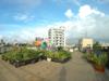 Pre-typhoon sky on the rooftop of Taipei Indigenous Community College