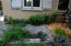 The herb garden near the kitchen