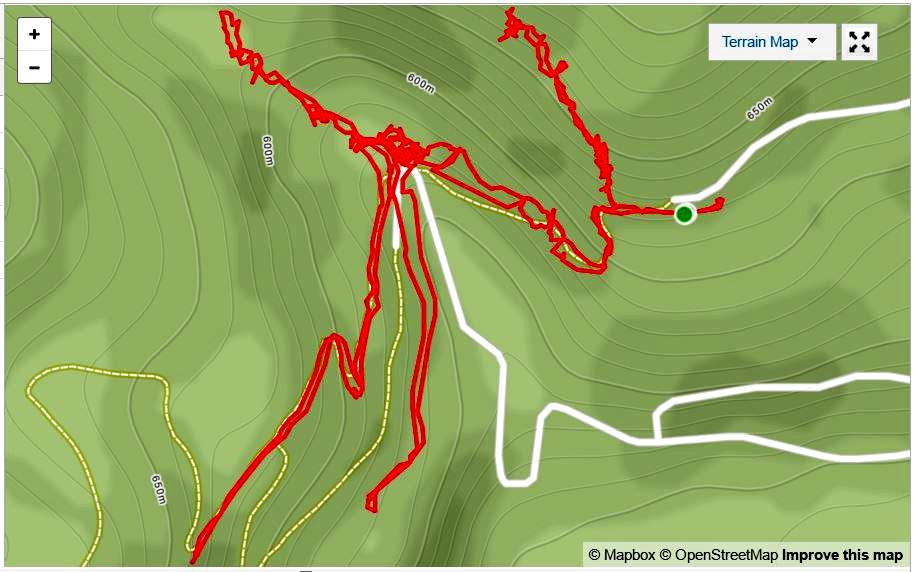 Explore west of Fushan 福山 hike