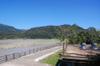 Panorama of a perspective of the river near Guangxing