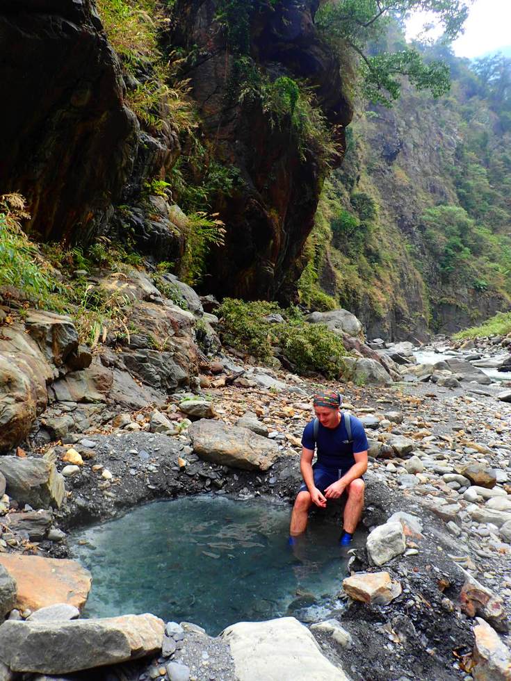 Beigang Canyon 北港溪峽谷 and HuiSun Hot Spring 惠蓀溫泉 P3050182