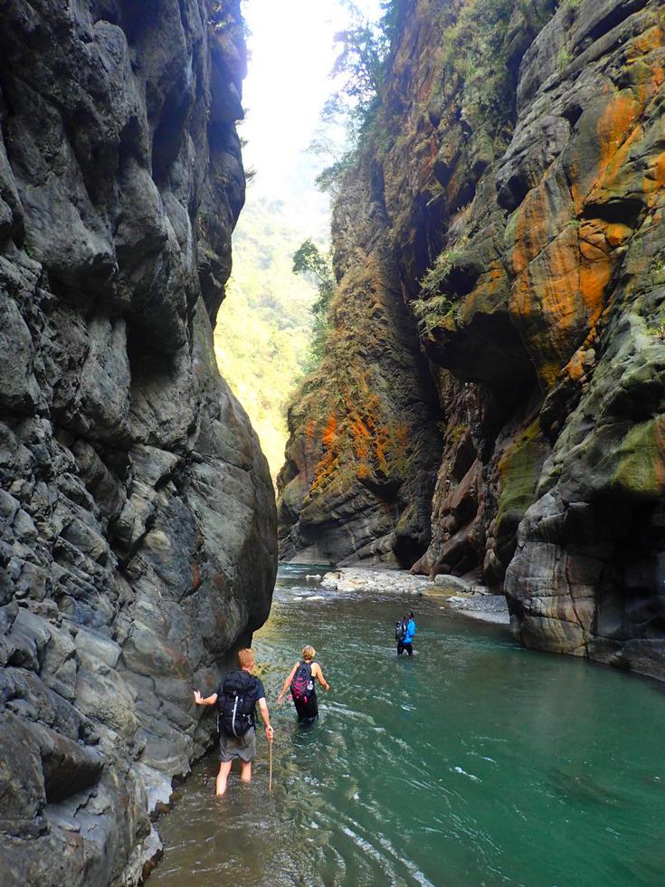 Beigang Canyon 北港溪峽谷 and HuiSun Hot Spring 惠蓀溫泉 P3050697