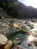 next photo: Daluowan stream 塔羅灣溪