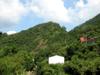 next photo: Extreme uplifted slabs of rock covered in vegetation; typical of the Shihding/Wutu area