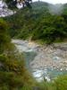 looking downstream on Dalun stream 大崙溪