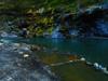 hot water pools at camp