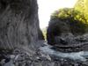 view downstream from the cave entrance