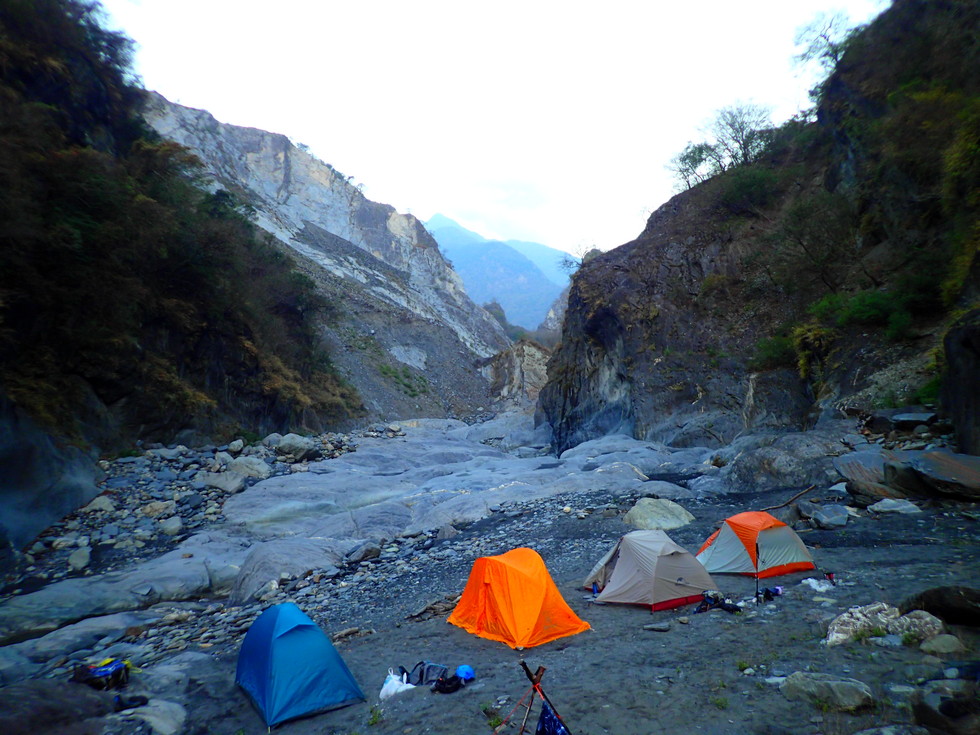 Danda stream 丹大溪 Hot springs survey P3010501