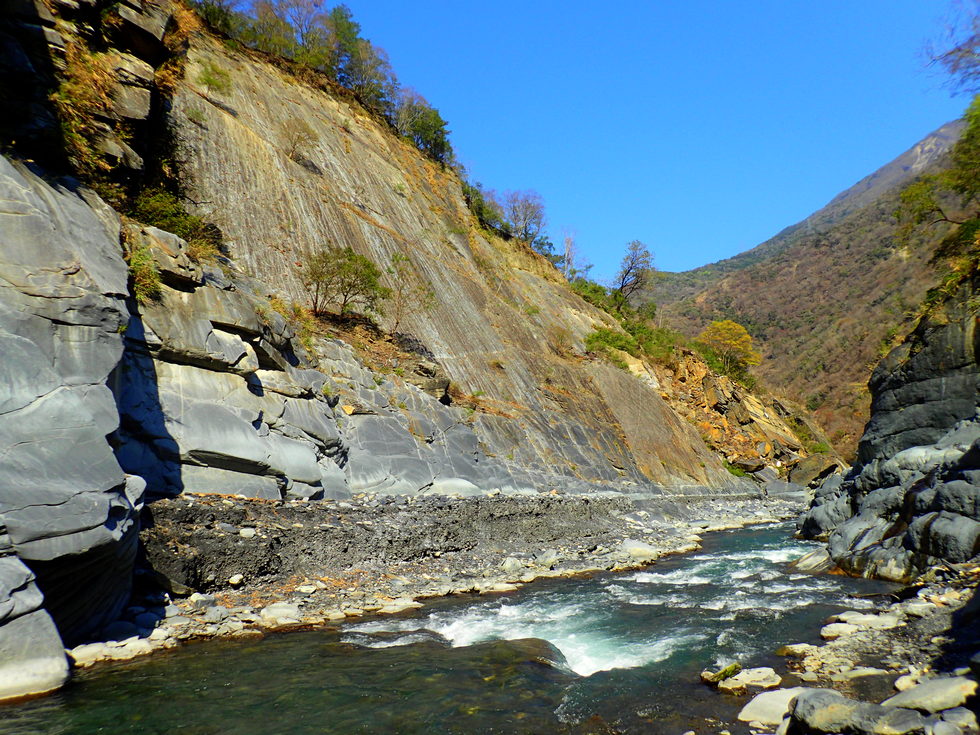 Danda stream 丹大溪 Hot springs survey P3010515