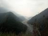 Zhuoshui River 濁水溪 below the Danda stream 丹大溪 confluence