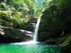 next photo: Kuhua Pond Waterfall 苦花潭瀑布