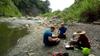 lunch at Shuiyun Falls 水雲瀑布