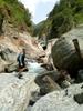 Mohen stream boulder section