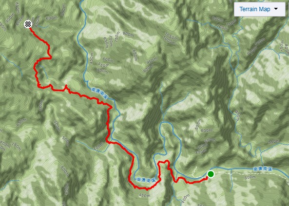 Nanao trail 南澳古道 d1map