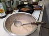 next photo: Bajiao pancakes with whole wheat and almond flour and oat meal