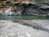 hot water pool dug out at camp