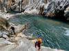 next photo: above the first waterfall