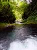 next photo: Lupi Stream 鹿皮溪 below the bridge