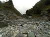 back out to the main river, looking downstream