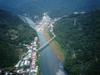 confluence of Beishi river 北勢溪 and Nanshi river 南勢溪