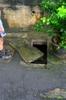 next photo: storm drain cover popped off