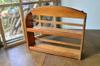 used solid spice rack (two hooks)